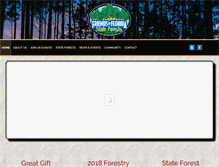 Tablet Screenshot of floridastateforests.org